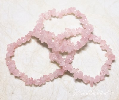 Roosa kvarts käevõru tšipsidest "A" klass