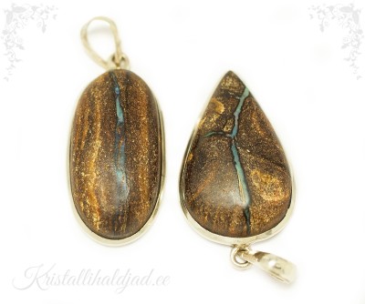 Opaal boulder hõberipats