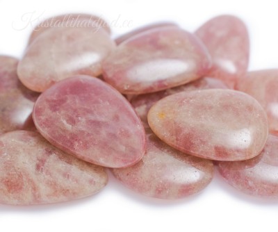 Maasika kvarts lapik kivi 