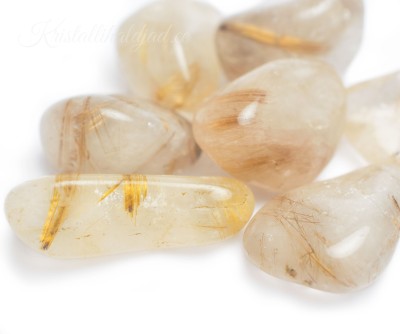 Rutiilkvarts lihvitud AB-klass