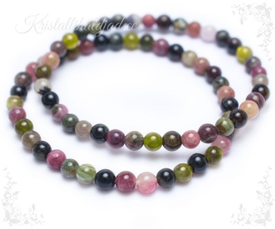 Turmaliin käevõru erivärviline ümarate kividega