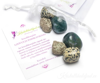 Kristallikomplekt "Loovus ja inspiratsioon"