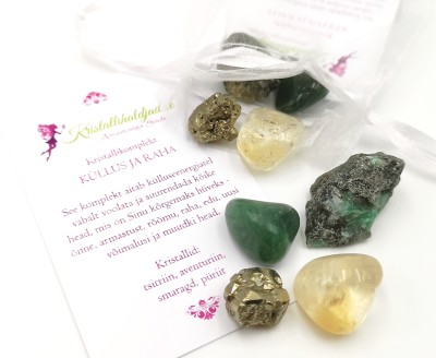 Kristallikomplekt "Küllus ja raha“