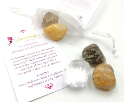Kristallikomplekt "Energiate puhastaja“