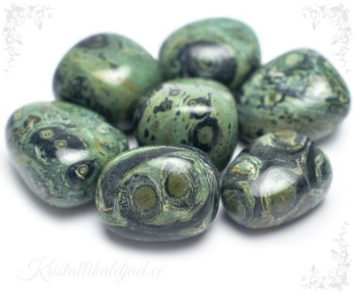 Kambaba jaspis ehk stromatoliit lihvitud kivi