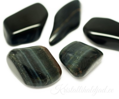 Leiunurk: Tiigrisilm sinine ehk kullisilm lihvitud, defektiga