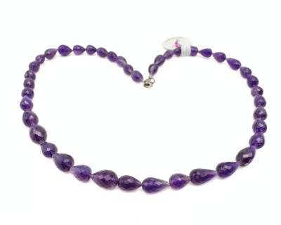 Ametüst kaelakee hõbekinnitusega 1