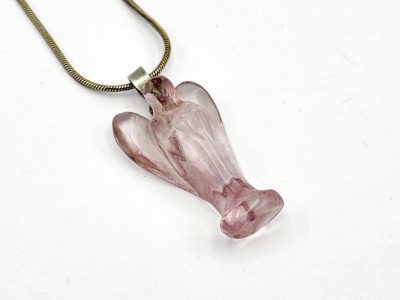 Aurakristall hõberipats ingliga