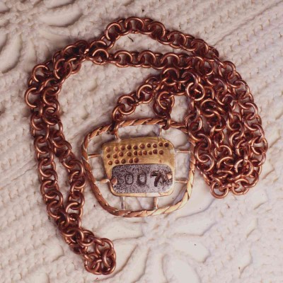 Kaelaehe 007. Ehtekunstnik Uku Nurk vasest ehted