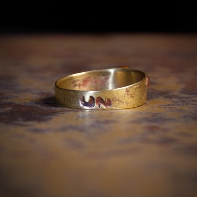 Sõrmus Mõttekäik. Ehtekunstnik Uku Nurk vasest ehted