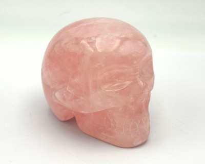 Roosa kvarts kristallpealuu