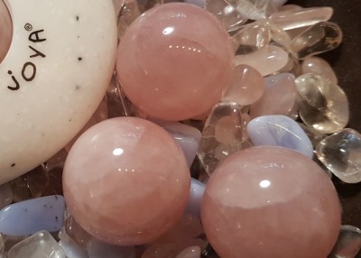 Yoja massaažipulk kristallkuuliga