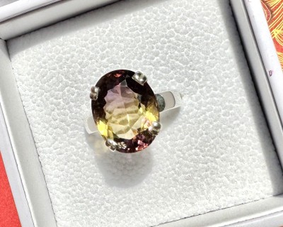 Ametriin hõbesõrmus Queen, Sri Lankalt